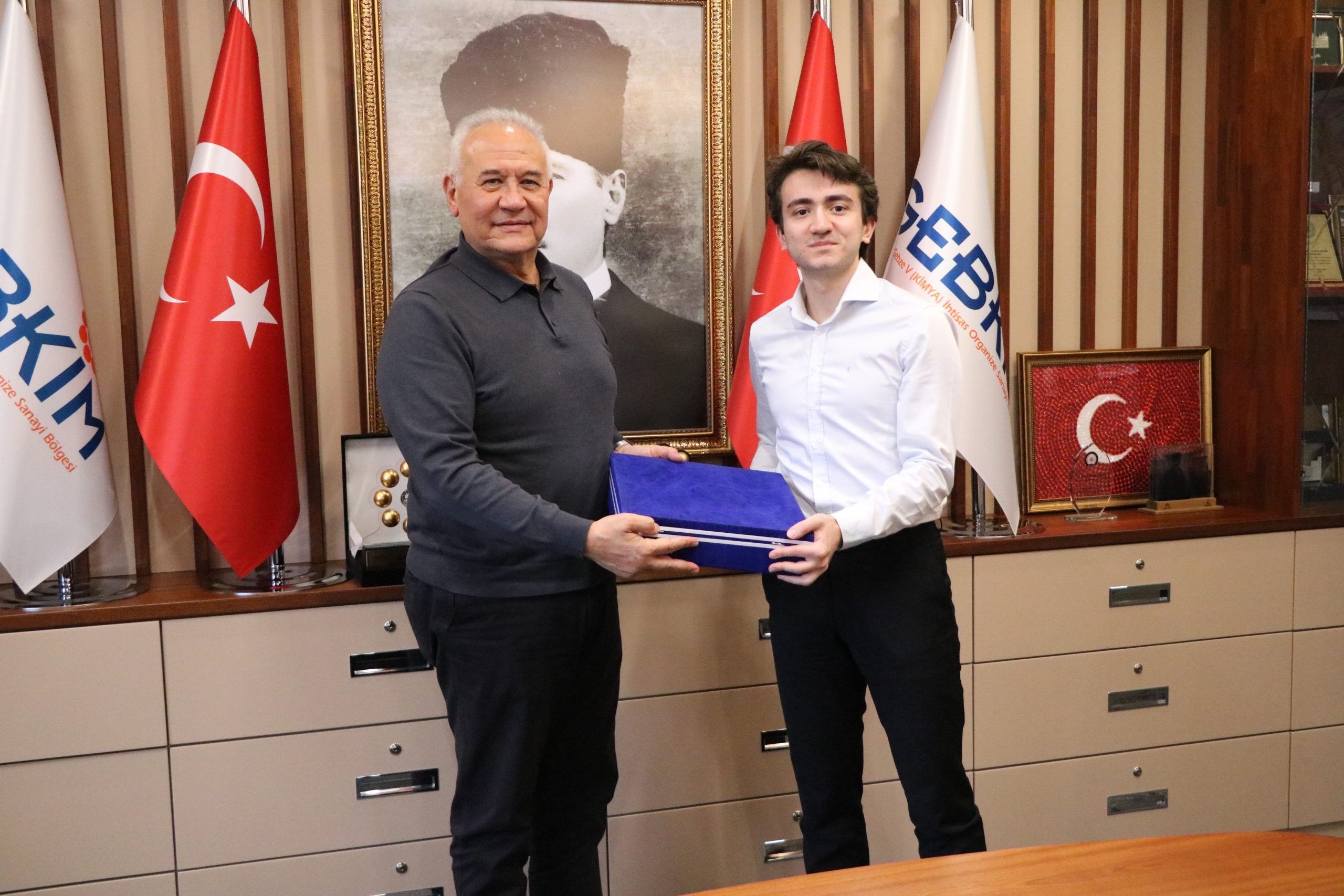Büyükusta (GM) Işık Can’dan GEBKİM Vakfı’na Teşekkür Ziyareti